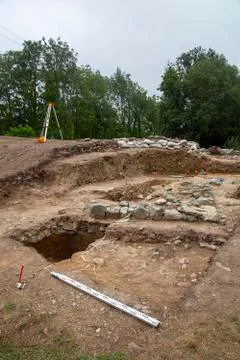 Archaeological site Stock Photos