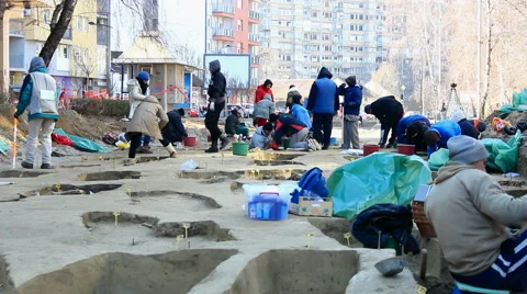 Archaeologically Sites Stock-Footage 47221658