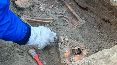 Archaeologically Sites Stock-Footage 47222415