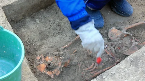 Archaeologically Sites Stock Footage 47222915