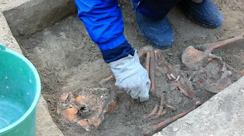 Archaeologically Sites Stock-Footage 47223094