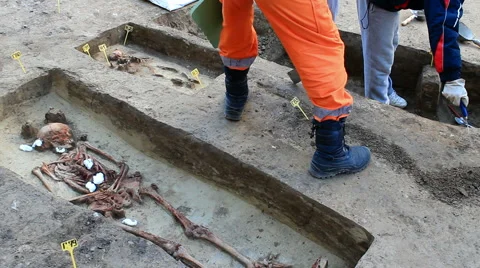 Archaeologically Sites Stock-Footage 47223902