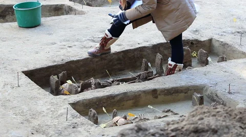 Archaeologically Sites Stock-Footage 47225062