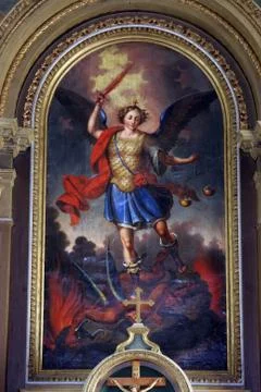 Archangel Michael Stock Photos