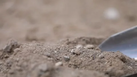 An archeaologist works with soil 3 Stock Footage 323791431