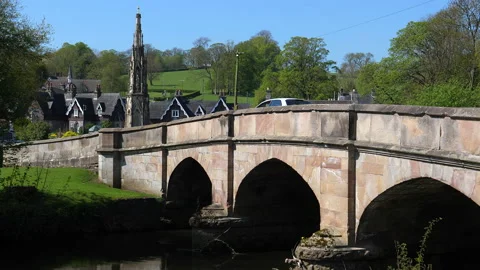 Arched bridge in Ilam Видео 130922946