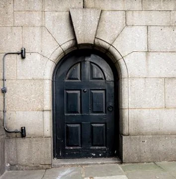 Arched door Stock Photos