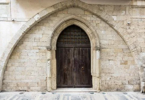 Arched door Stock Photos
