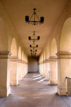 Arched Hallway Stock Photos