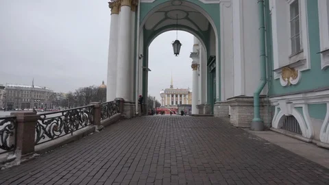 Arched pass Stock Footage 101281550