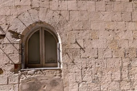 The arched window Stock Photos