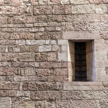 The arched window Foto stock