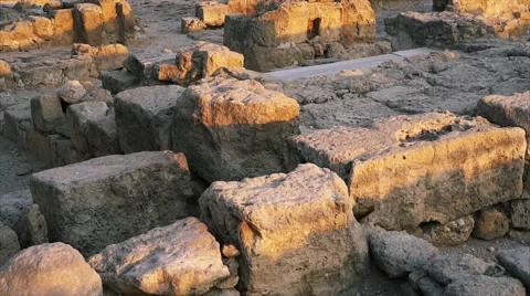 Archeological Dig Site. Stock Footage 68017453