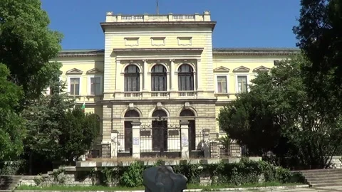 Archeological museum in Varna Stock Footage 320020037