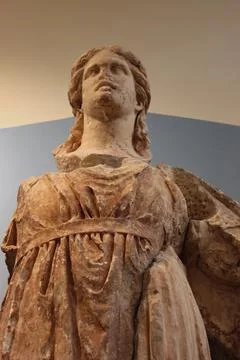 Archeological site of Delphi, Greece 스톡 사진