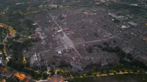 Archeological site of Pompeii - Up-Move-Clip Stock Footage 250359734