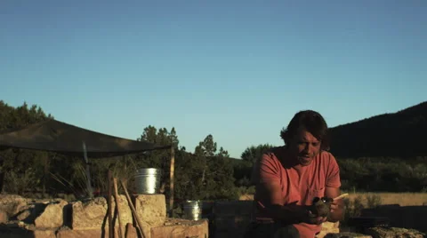 Archeologist on Dig Site Stock Footage 62867107