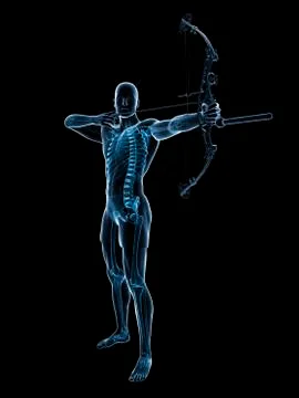 Archer, artwork Stock Illustration
