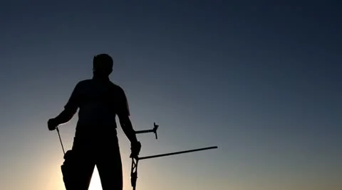 Archer firing an arrow Stock Footage 18165232