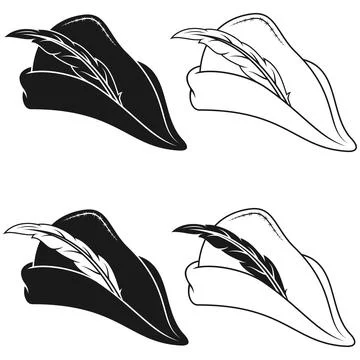 Archer Hat Vector Design Stockillustratie