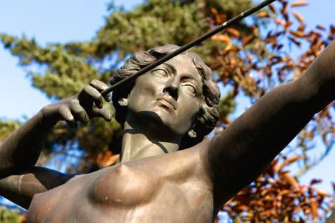 Archer Statue Stock Photos