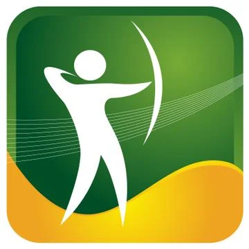 Archery  Illustrazione stock