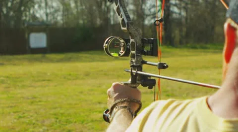 Archery (slow motion) 18 Stock Footage 22353832