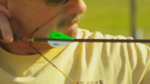 Archery (slow motion) 19 Stock Footage 22353844