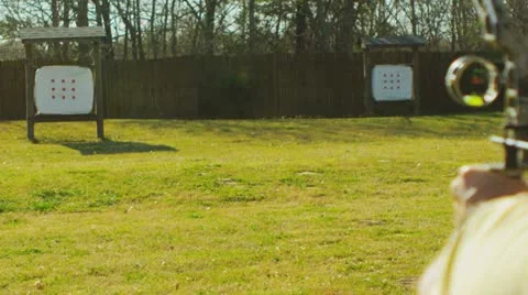 Archery (slow motion) 23 Stock Footage 22353868