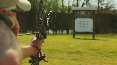 Archery (slow motion) 8 Stock Footage 22353535