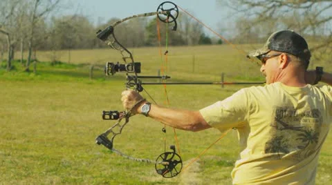Archery (slow motion) 9 Video stock 22353543