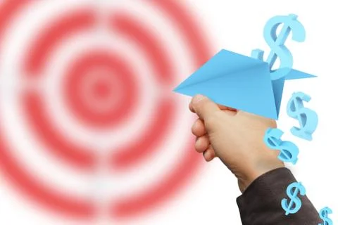 Archery target Stock Illustration