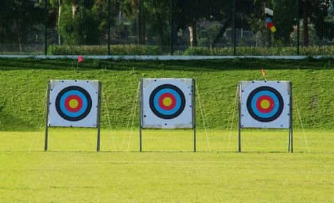 Archery Targeting Stock Photos