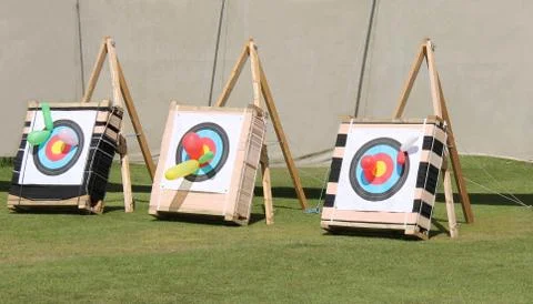 Archery Targets. Stock Photos