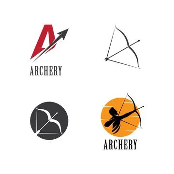 Archery vector ilustration Stock-Illustration