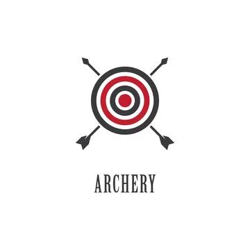 Archery vector ilustration Stock-Illustration