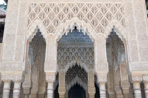 Arches and columns Stock Photos