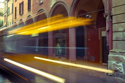 Arches of Bologna Foto stock