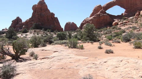 Arches National Park Stock Footage 30370352