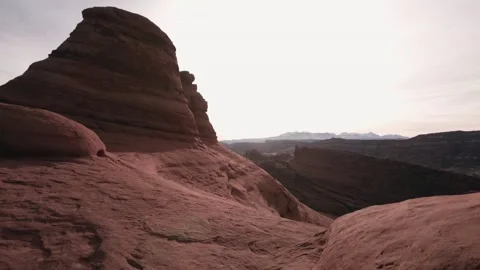 Arches National Park in Moab, Utah Stock Footage