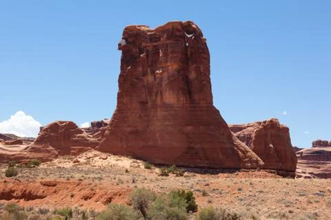 Arches national park in utah Stock Photos