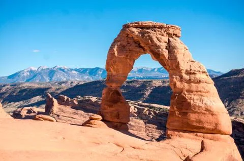 Arches NP Foto stock