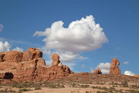 Arches NP Stock Photos