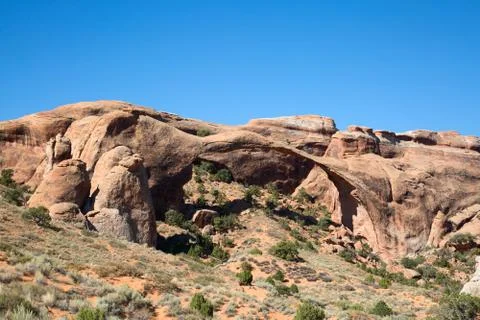 Arches NP Foto stock