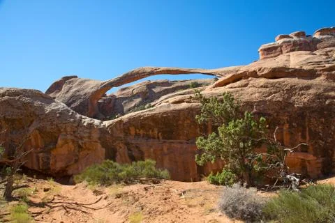 Arches NP Foto stock