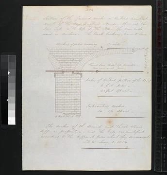 The arches of the second and third stories differ in proportion: and the c... 스톡 사진