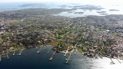 Archipelago of Gothenburg in Sweden Stock Footage 107400911
