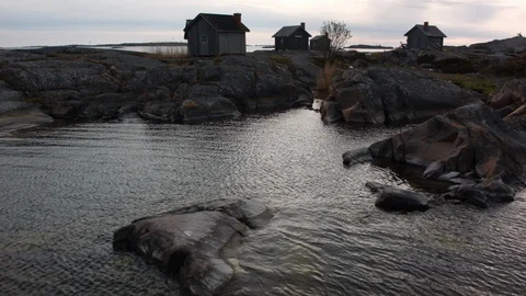 Archipelago island Vídeo Stock 109501460