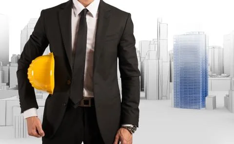 Architect 3d Foto stock