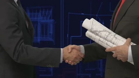 Architect Agreement 스톡 동영상 200727700